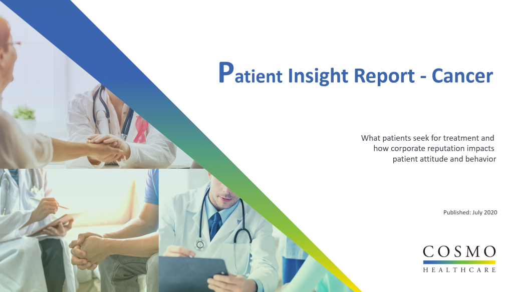 COSMO Insight Report “Patient Insight Report Cancer” COSMO
