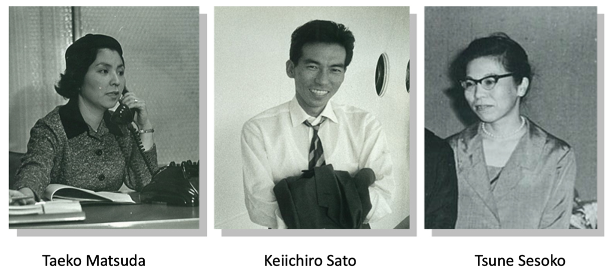 Taeko Matsuda, Keiichiro Sato, Tsune Sesoko